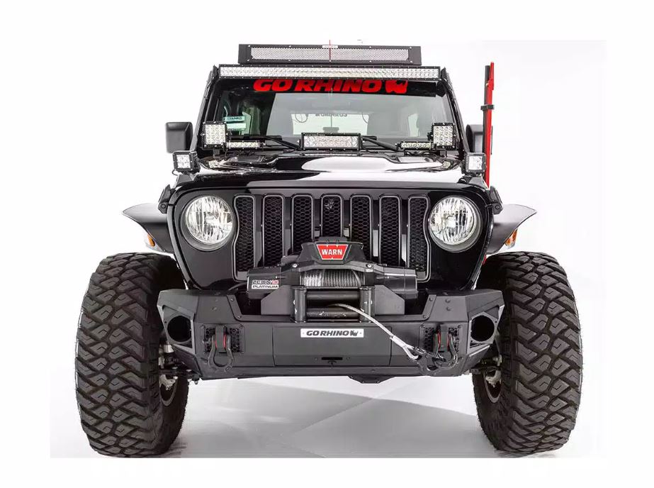 GO Rhino Full Width Design Bumper 230211T - Gladiator JT