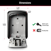 Masterlock Limited Lifetime Warranty Key Storage Case 5401D