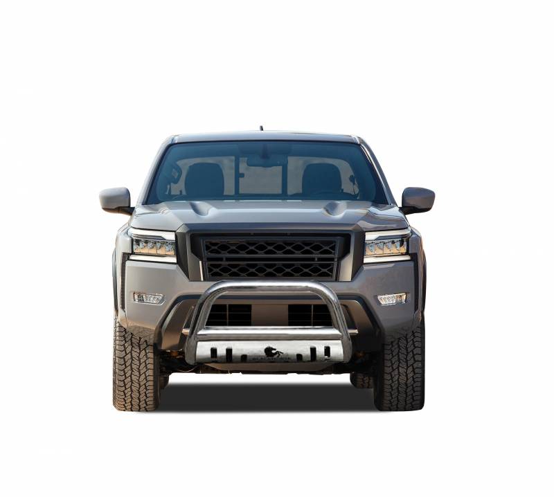 Black Horse No Drilling Required Bull Bar CBS-C6502SP - Stainless Steel