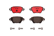 Brembo Premium Low-Met OE Equivalent Pad Brake Pad P24059N - Disc Set