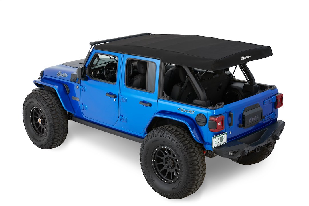 Bestop Zipper-Less Operation Soft Top 54726-17 - Supertop Squareback