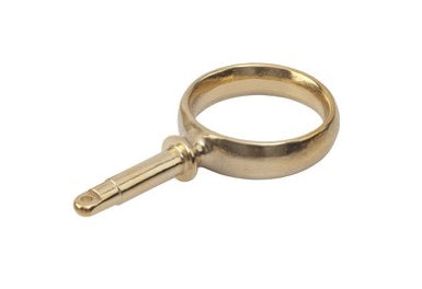 SEA DOG No Supplier Warranty Oarlock 580590-1 - Brass Round Horn