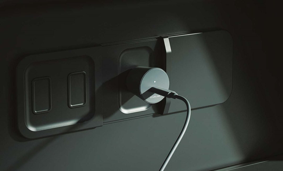 KVH Industry 19-1271-12 Designed for powering your starlink mini - Car Adapater