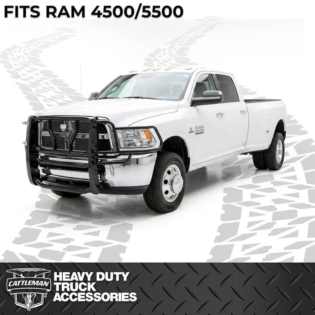 Cattleman Two Vertical Center Protection Bars Grille Guard 1228P