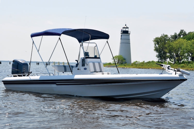 Carver S5475TB(SS) Black (02) Boat Bimini Top