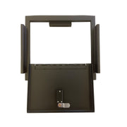 Black Horse Welded Tab And Notch Seams Console Security Insert Asfs23 - Black Center Safe