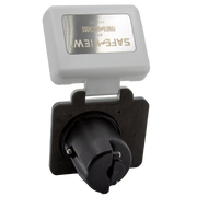 Hughes Auto Features Water Resistant Cover Power Inlet Port SV30API-W - White 30A Smart RV