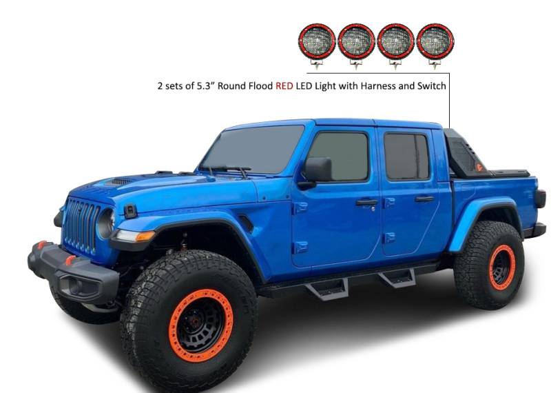 Black Horse Virb09B-PLFR Truck Bed Bar