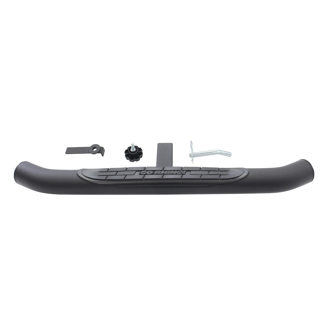 GO Rhino Features A Convenient Storage Bag Truck Step 360T - Hitch Steps Blck Textured