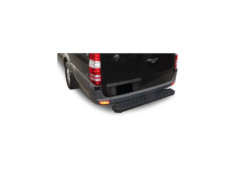 Black Horse Installs Using Factory Holes Truck Step 8Dospa - 2007-2018 Dodge Sprinter Rear Step