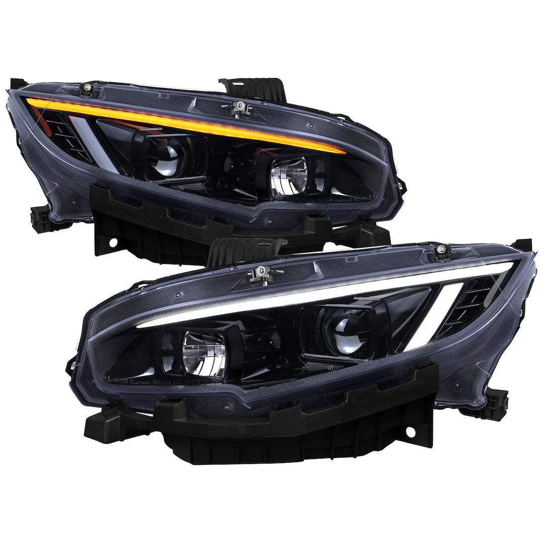 Spec-D Tunin LHP-CV16G-SQ-TM Headlight Assembly