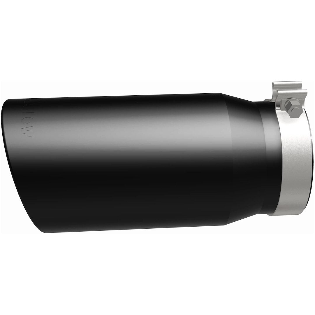 Magnaflow Built To Last With Weather-Proof Exhaust Tail Pipe Tip 35239 - Black Clamp 6X13X5 ID