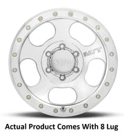 M.T. Wheel Modern Low Profile Cap Design 274650 - 17X9 8X170 MT Canyon Pro Polished