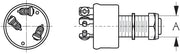 SEA DOG No Supplier Warranty Ignition Switch 420350-1 - Brass 3-Position Key