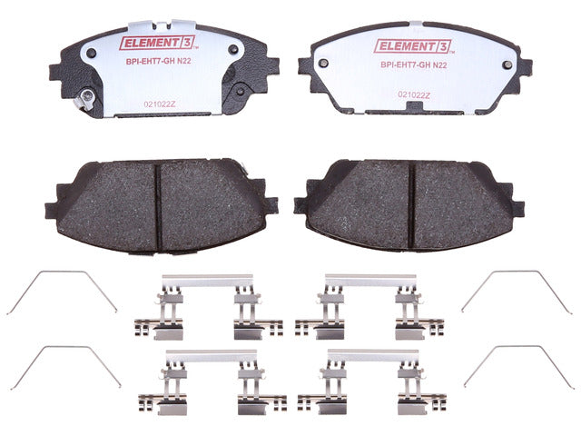 R/M Brakes Improved Pad Wear And Durability Brake Pad EHT2218H - Set