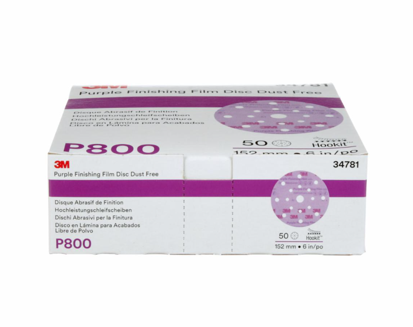3M No Supplier Warranty Sandpaper 34781 - Hookit Finishing Film Disc Dus