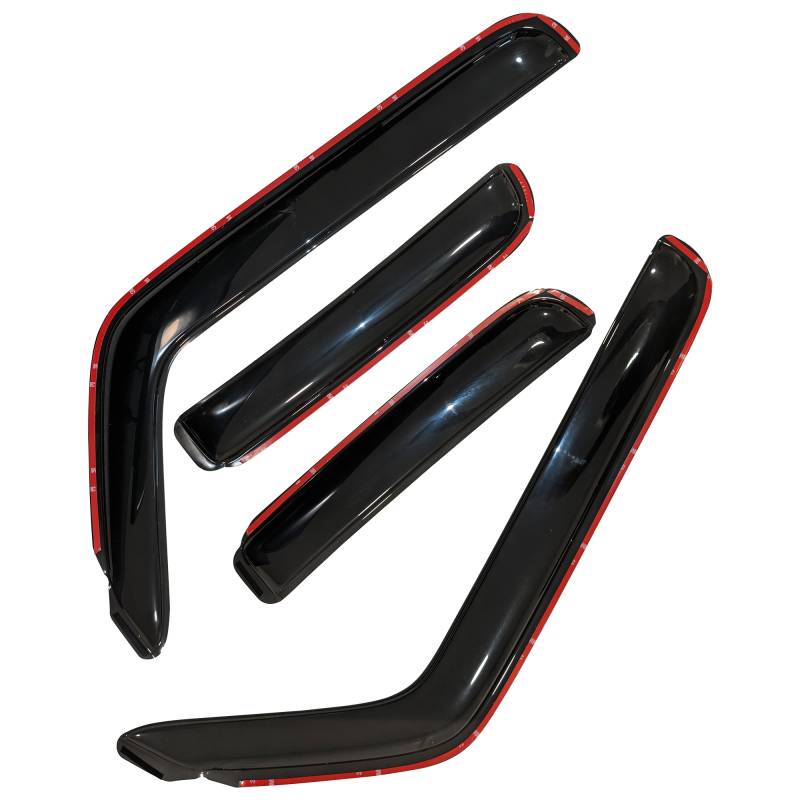 Black Horse Limited Lifetime Warranty Rainguard 1494270IN - Smoke Rain Guards