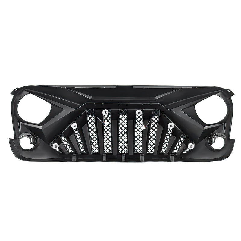 American MOD Aggressive Styling Grille Amjpaa00148 - White Black Goliath Drl