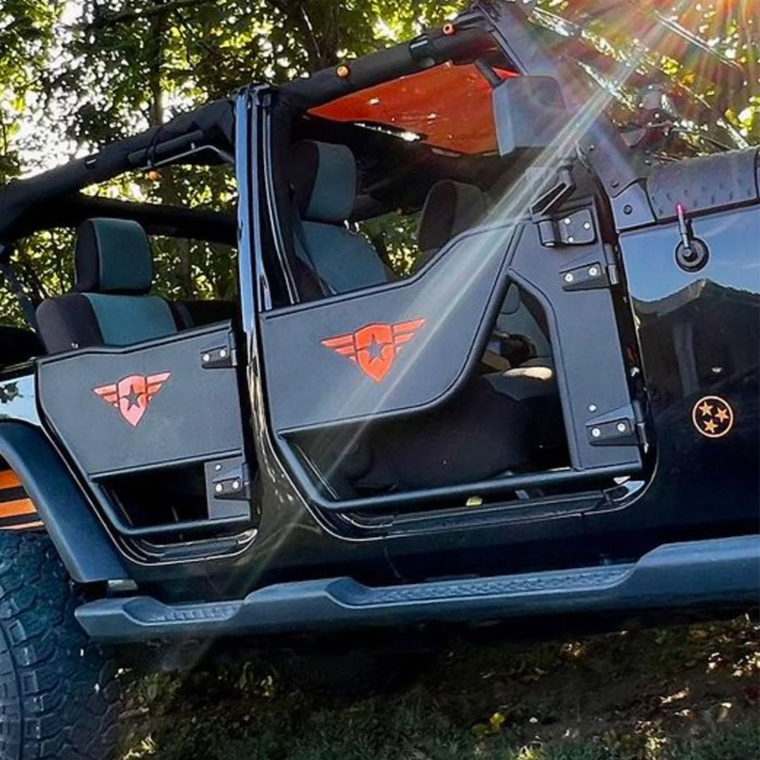 Combat Offrd Easy To Install Door 25-1046 - Jeep JL JLU Mission Doors Front