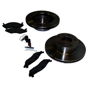 Crown Auto Semi-Metallic Brake Pad Brake Kit 3251156K - Disc Serv Frnt