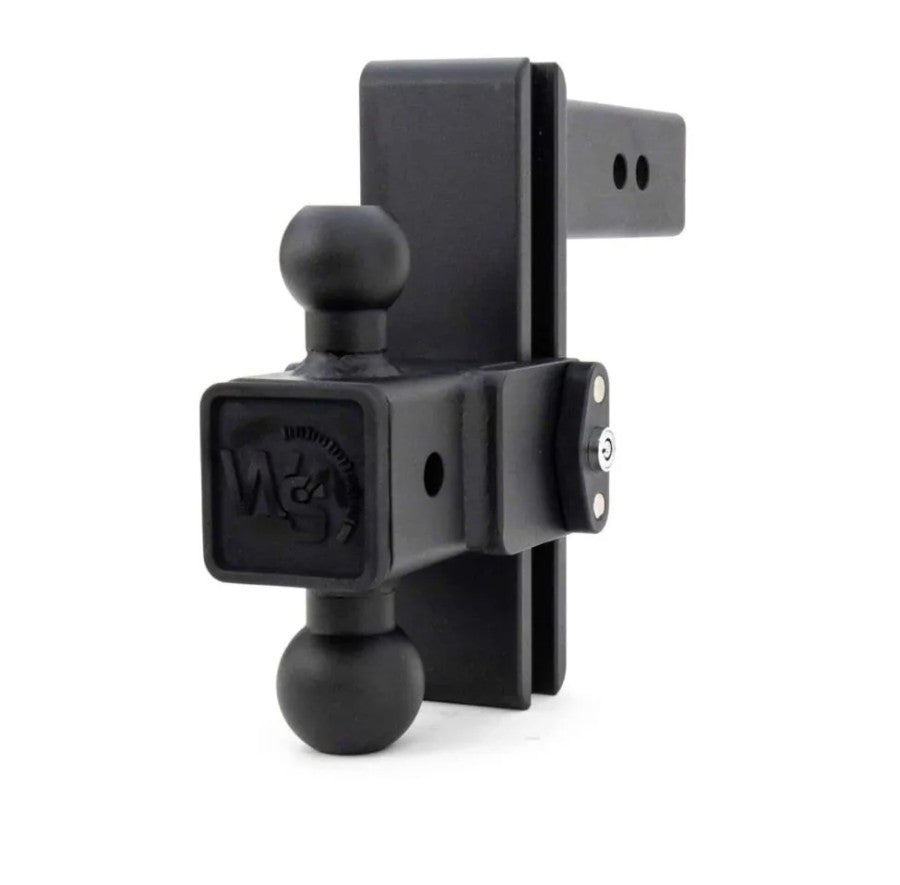 Weigh Safe Limited Lifetime Warranty Trailer Hitch Ball Mount STB8-2 - Steel 180 Drop Shank