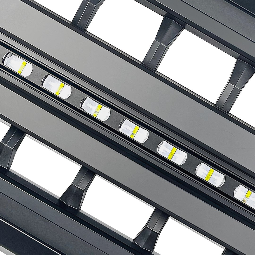 American MOD Mean Aggressive Styling Grille Amfmfa00105 - Armor Led OFF-Road Lights