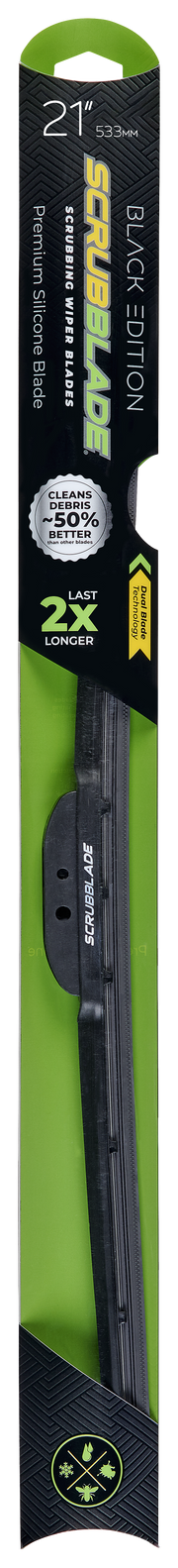 Scrubblade BE2100 Windshield Wiper Blade - Black