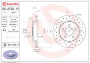 Brembo 08A7251XC02