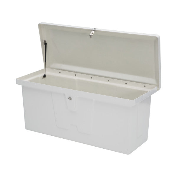 Taylor Made Dock Storage Box: Stow 'N Go Dock Box 24' X 54' X 22 - Fiberglass Marine Storage Box