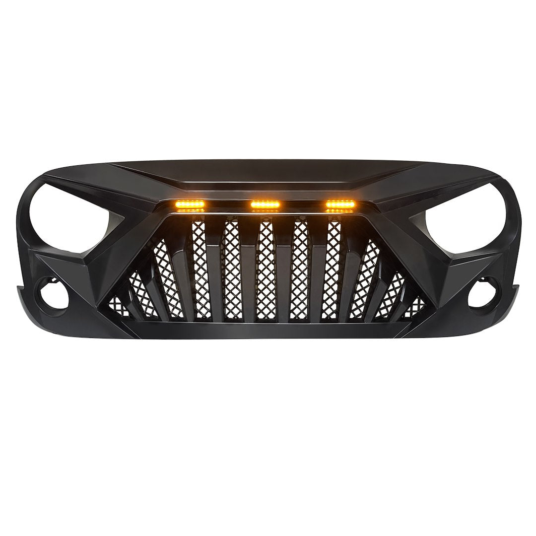 American MOD Unique American Modified Design Grille Amjpaa00122 - Goliath Led Amber Light