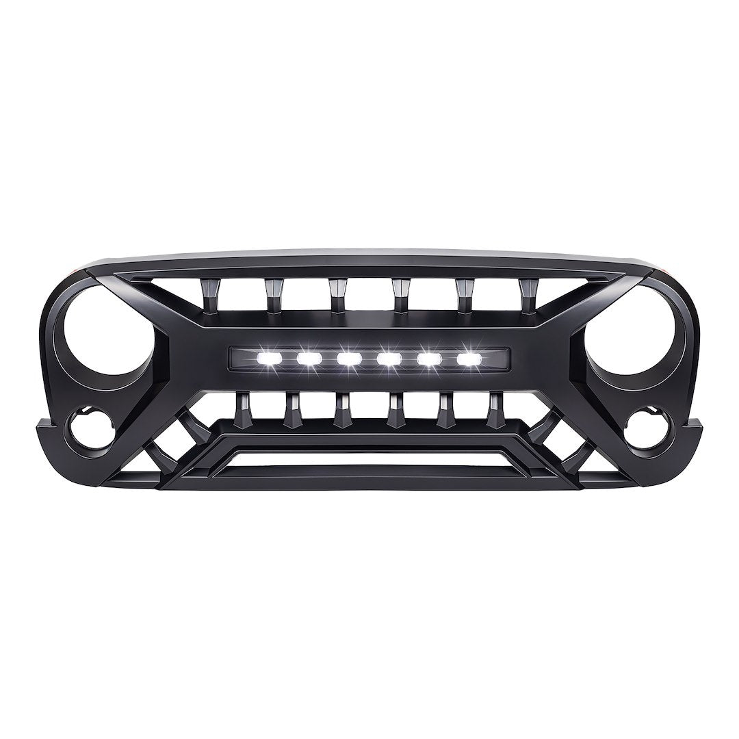 American MOD Aggressive Off-Road Styling Grille Amjpaa00133 - Armor OFF-Road Lights MA