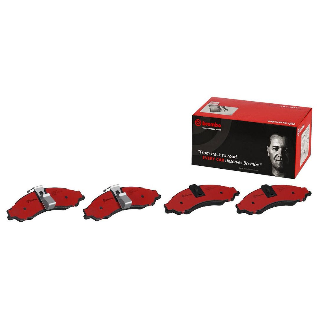 Brembo Premium Low-Met OE Equivalent Pad Brake Pad P64002N - Disc Set