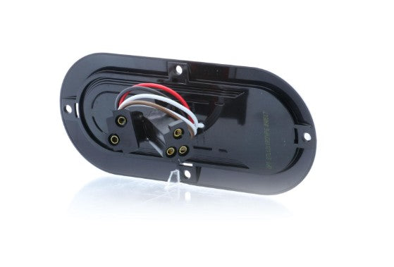 Optronics Surface Flange Mount Installation Trailer Light STL1211RCFHPGP - Clear Led STT BU Glo Surfmt FPL3