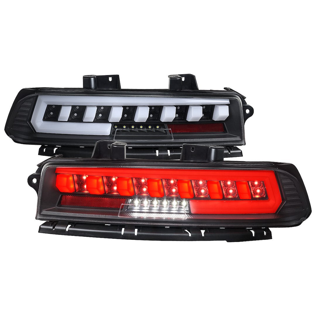 Spec-D Tunin All LED Bulbs Are Provided Tail Light Assembly LT-CMR14Jmled-SQ-TM - Chevrolet Camaro Full Ligh