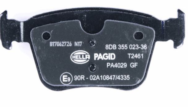 Hella Maximum Durability And Comfort Brake Pad 355023361 - Set Disc