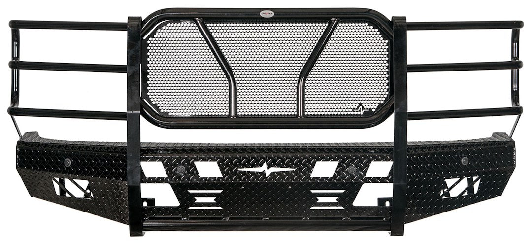 Frontier TRU Accommodates Factory Tow Hooks Bumper 300-21-4009 - Front Replacement Chevy