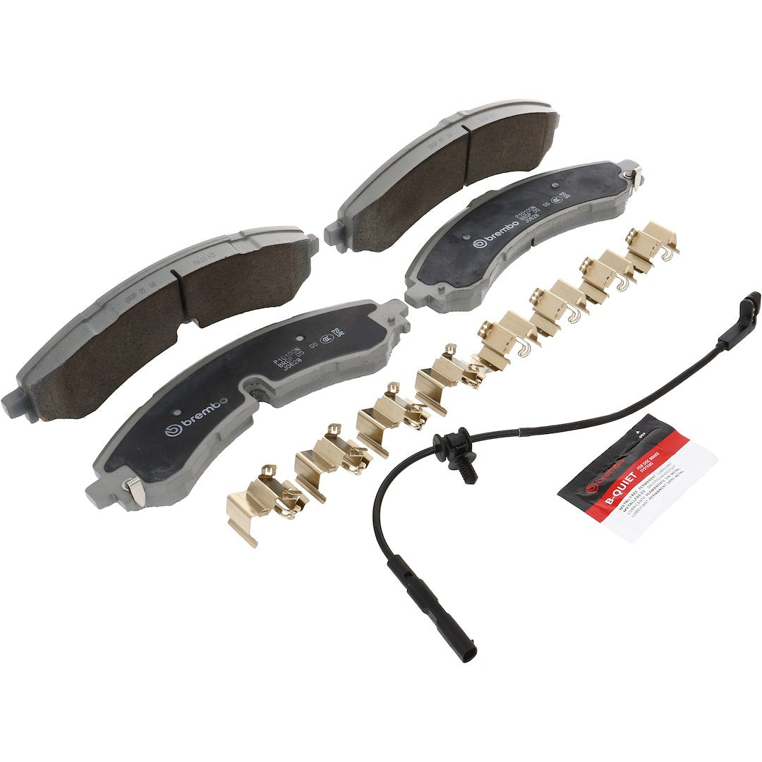 Brembo Ensures Comfort And Brembo Quality Brake Pad P10100N - Discbrakepadset Naoceramic