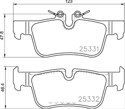 Hella Maximum Durability And Comfort Brake Pad 355021681 - Set Disc