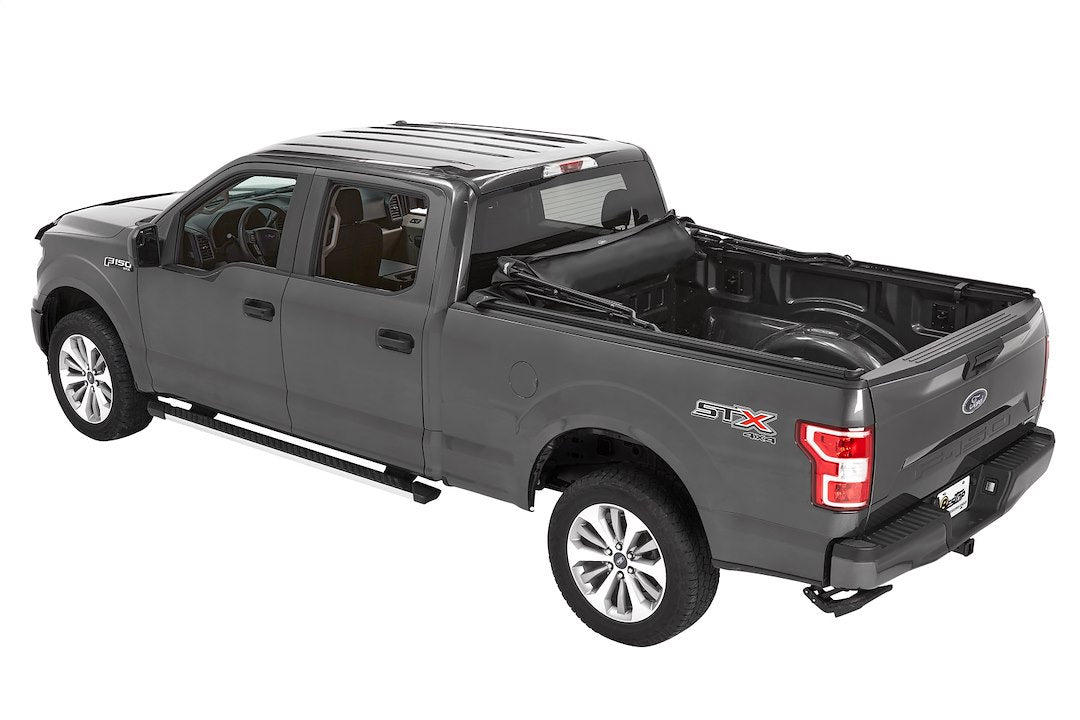Bestop Fully Integrated Bow System Truck Cap 77309-35 - Black Supertop Bed Top DI