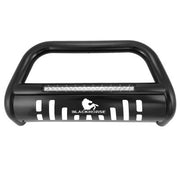 Black Horse Removable Skid Plate Bull Bar BE-B7602B - Black Beacon