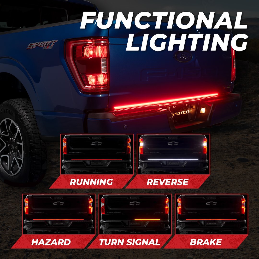 Putco 9212060-43 Tailgate Light - Red White