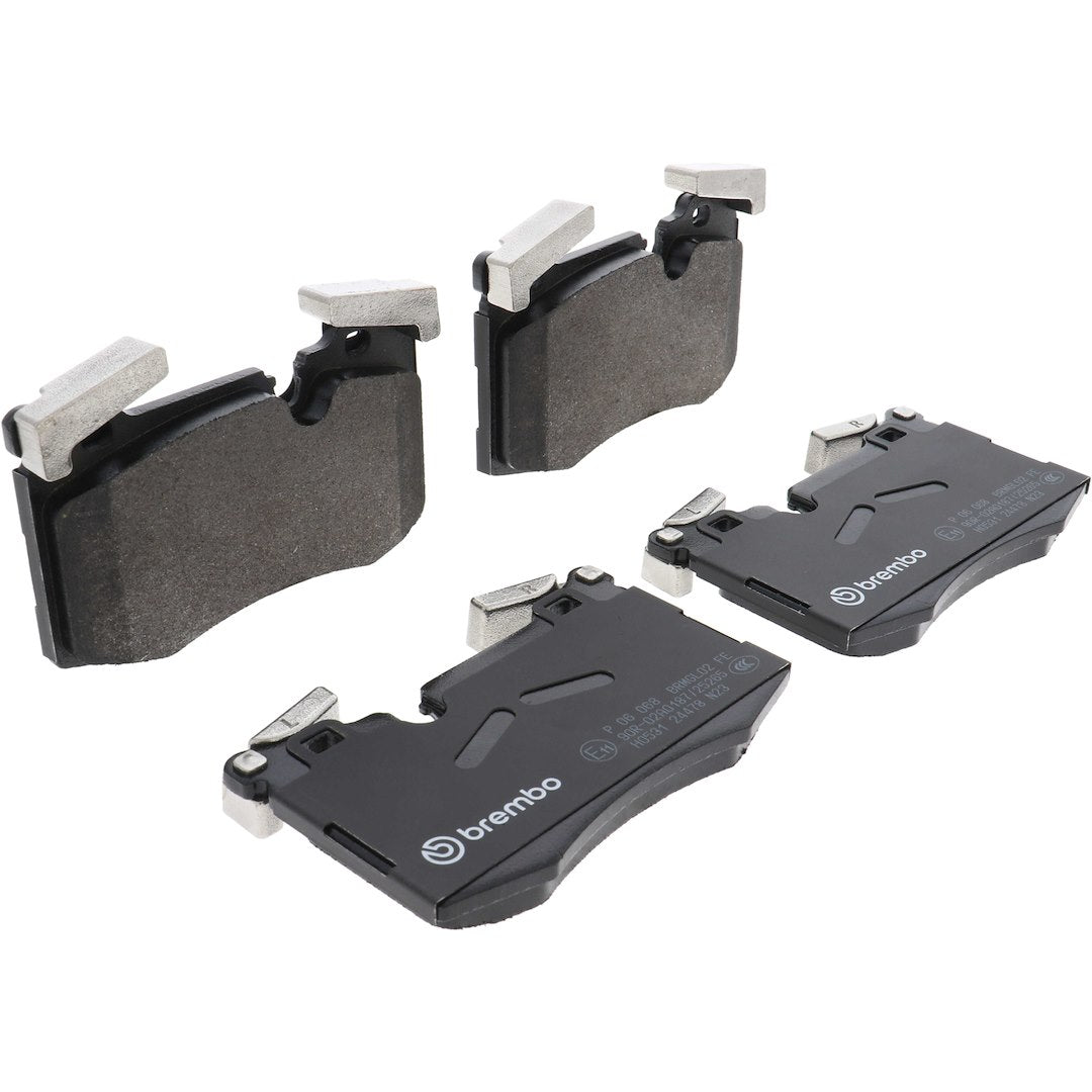 Brembo Premium Low-Met OE Equivalent Pad Brake Pad P06068 - Disc Set