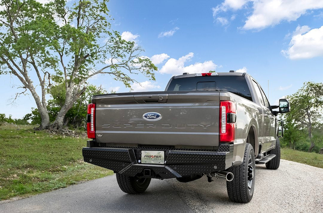Frontier TRU Accommodates Vehicle Backup Sensors Bumper 100-41-9003 - Diamond Back Dodge