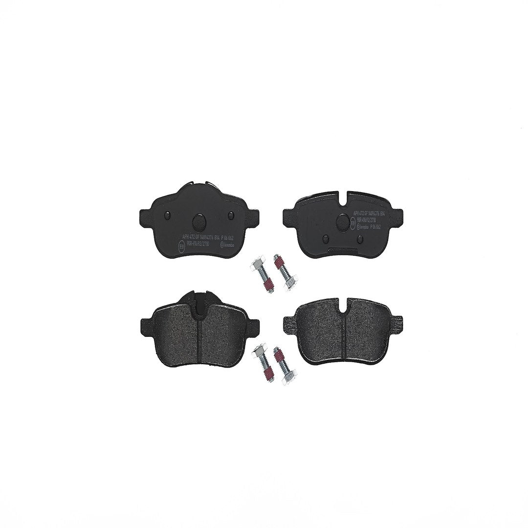 Brembo Premium Low-Met OE Equivalent Pad Brake Pad P06062 - Disc Set