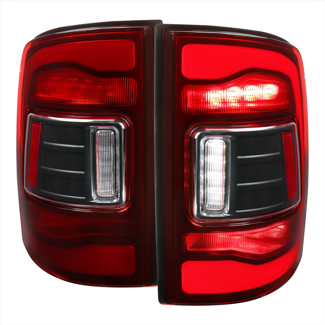 Spec-D Tunin LT-RAM09Rled-RS Tail Light Assembly - Matte Black