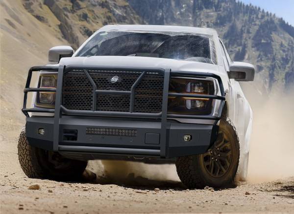 Steelcraft Supports Adaptive Cruise Control Bumper 60-11440CC - 2024 Ford F150 Elevation