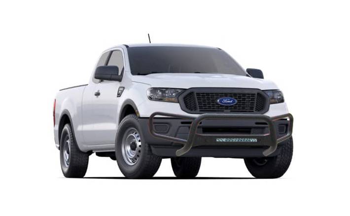 Black Horse Patent Approved Bull Bar BFRF05 - Beacon Front Runner 2019 Ford