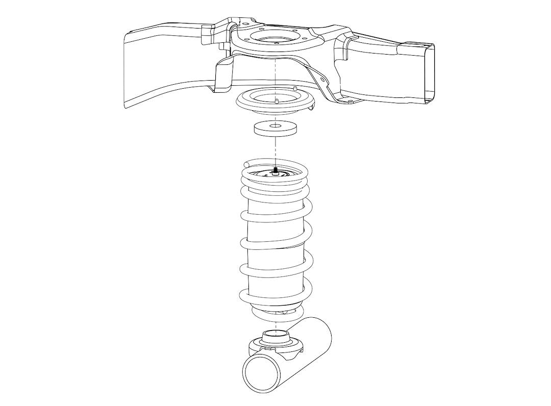 Pacbrake Limited Lifetime Warranty Helper Spring Kit HP10686 - Designed Specifically Dodge Ram