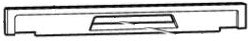 Dometic Refrigerator Trim Refrigerator Trim 2932641034