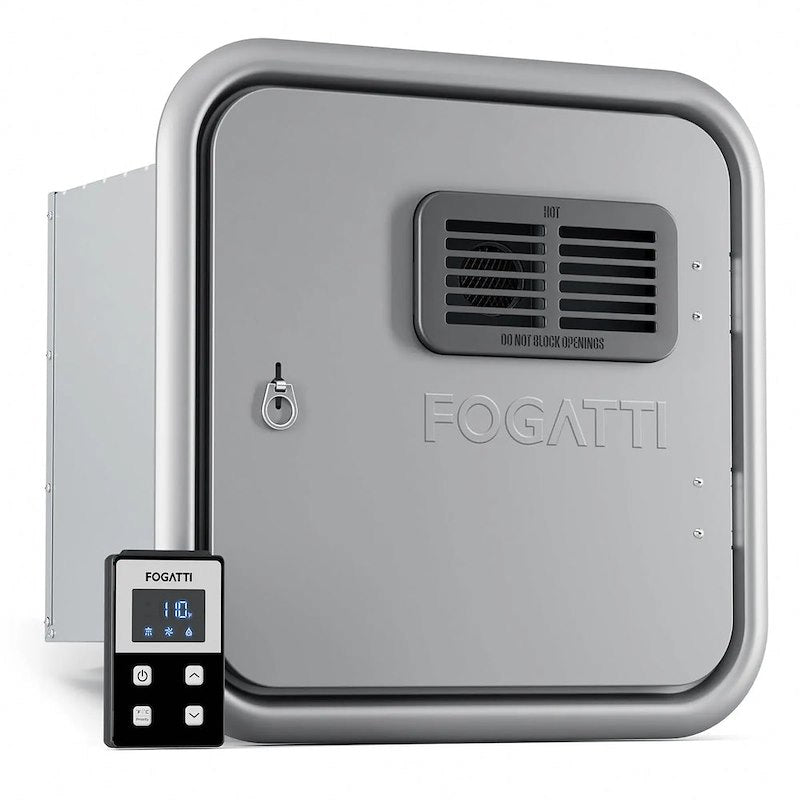 FOGATTI RV Tankless Water Heater: Fogatti InstaShower Ultra RV Tankless Water Heater 66,000 BTU Gray